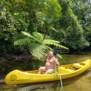 Canoagem no Rio Jaguareguava