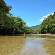 Canoagem no Rio Jaguareguava