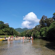 Canoagem no Rio Jaguareguava