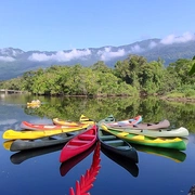 Canoagem no Rio Jaguareguava